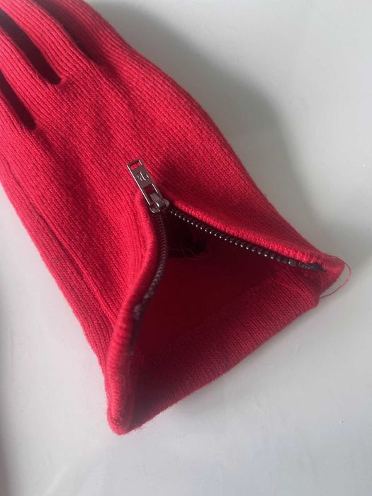 Luvas vermelhas de senhora Ralph Lauren