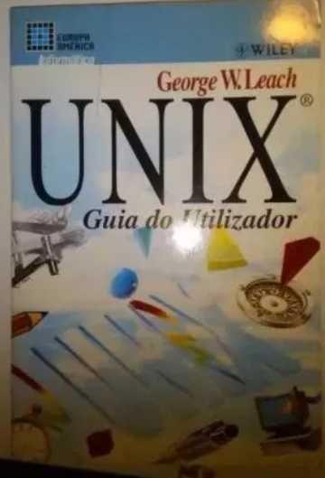 Livro Guia do utilizador UNIX - Capa Mole