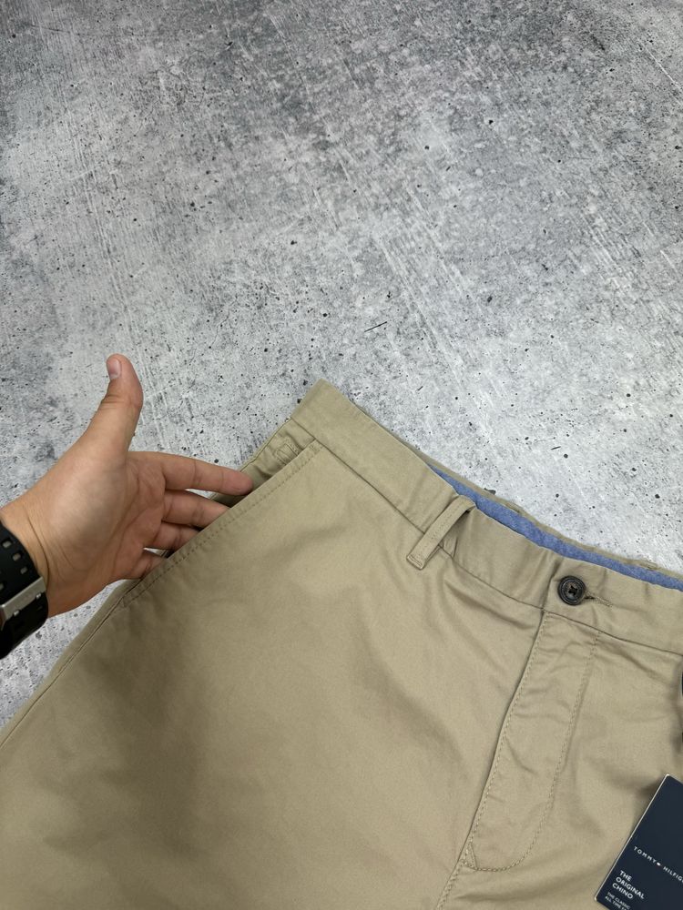 Повседневные новые нарядные штаны чиносы джинсы Tommy Hilfiger W34