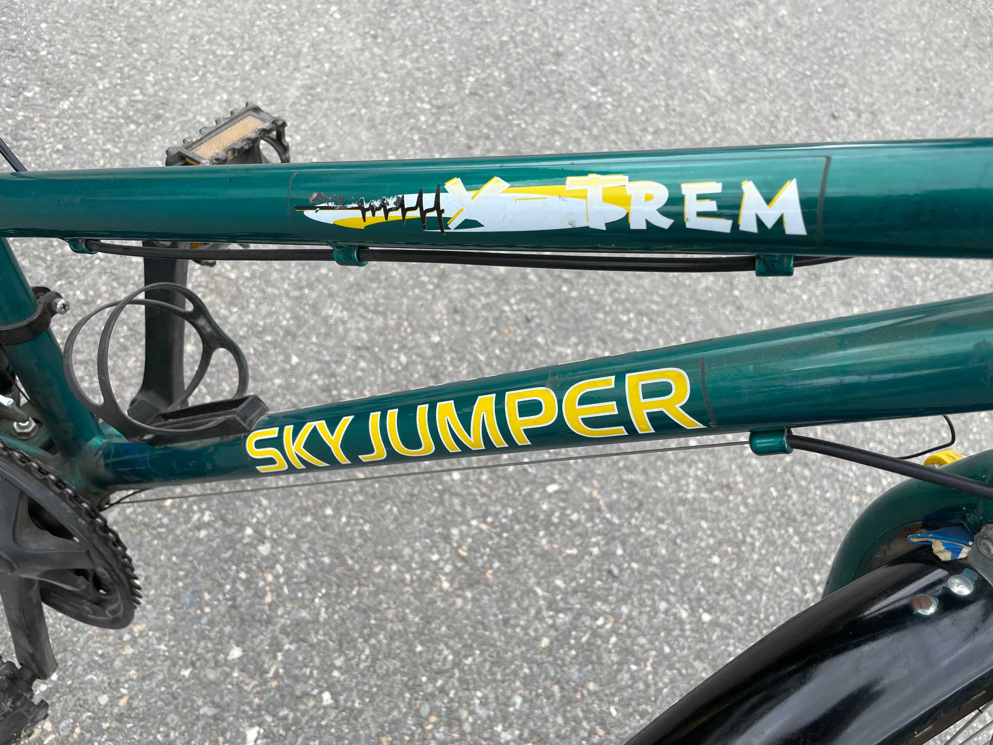 Rower górski damski zielony X-Trem Sky Jumper