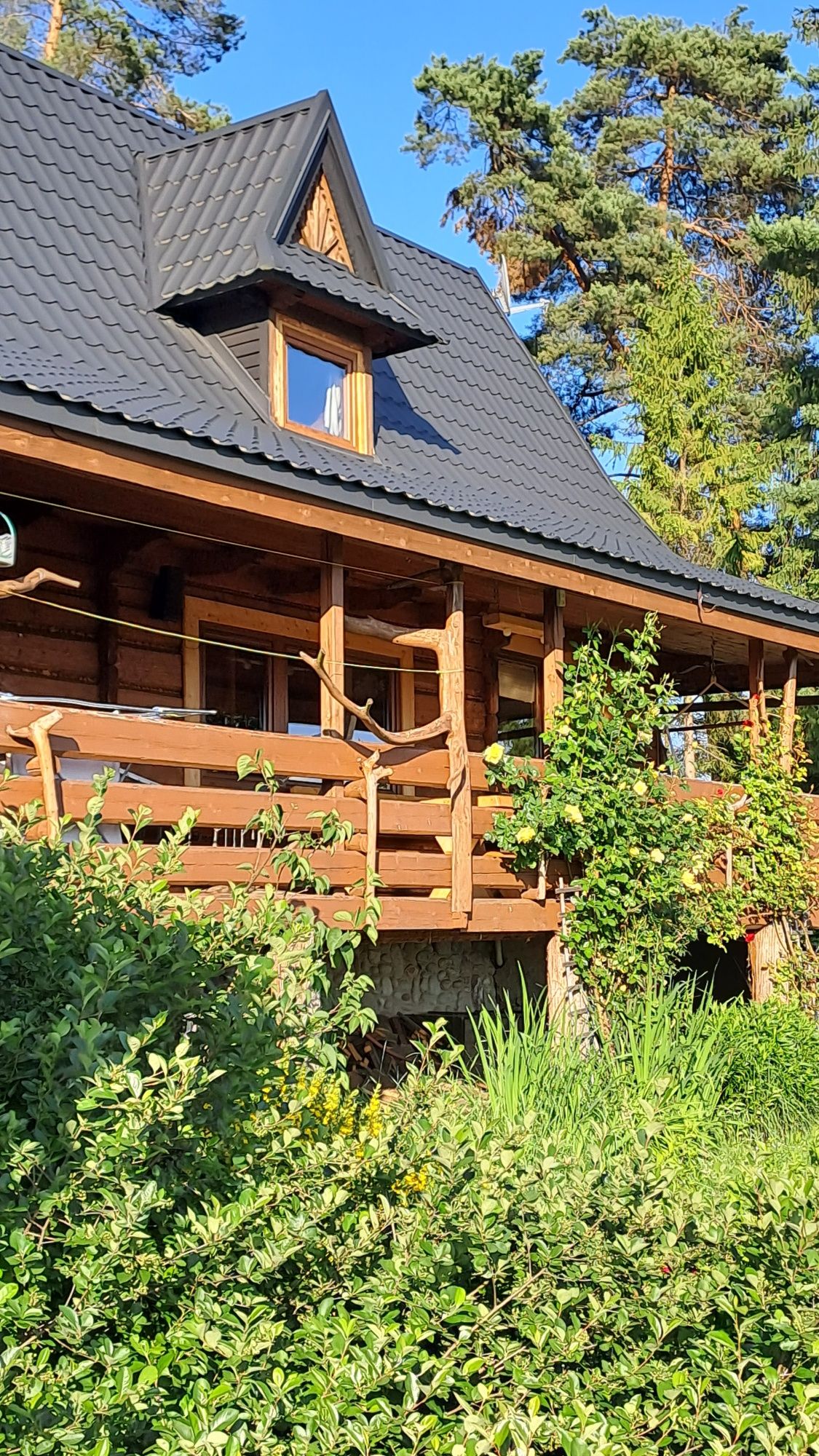 Domek do wynajęcia w Gorcach z balią , widokiem na Tatry.