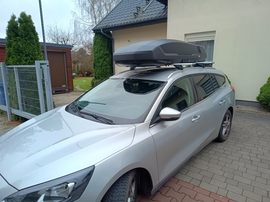 Box dachowy Kufer boks belki wynajem wypożyczenie Thule bagażnik rower