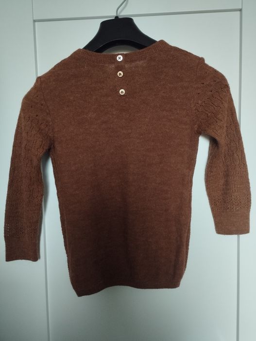Karmelowy sweterek River Island rozm. 8 (34)