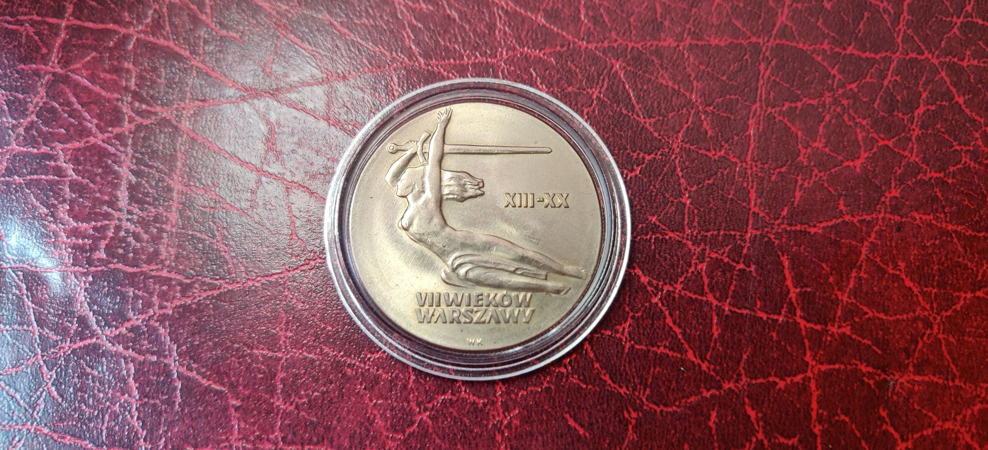 10 złotych 1965 Nike VII wieków Warszawy UNC!!