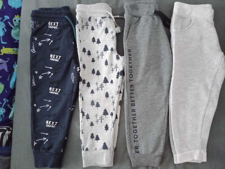 2 nowe COCCODRILLO  5 10 15  H&M spodnie bluza kurtka