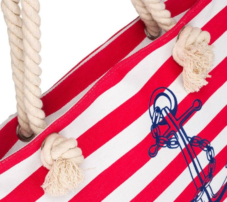 plażowa torba damska z poliestru