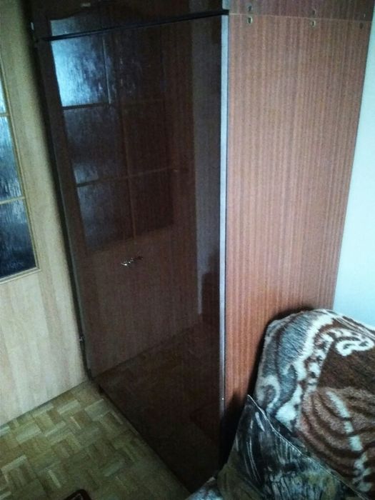 Szafa 2 Częściowa Mahoń Dodatki