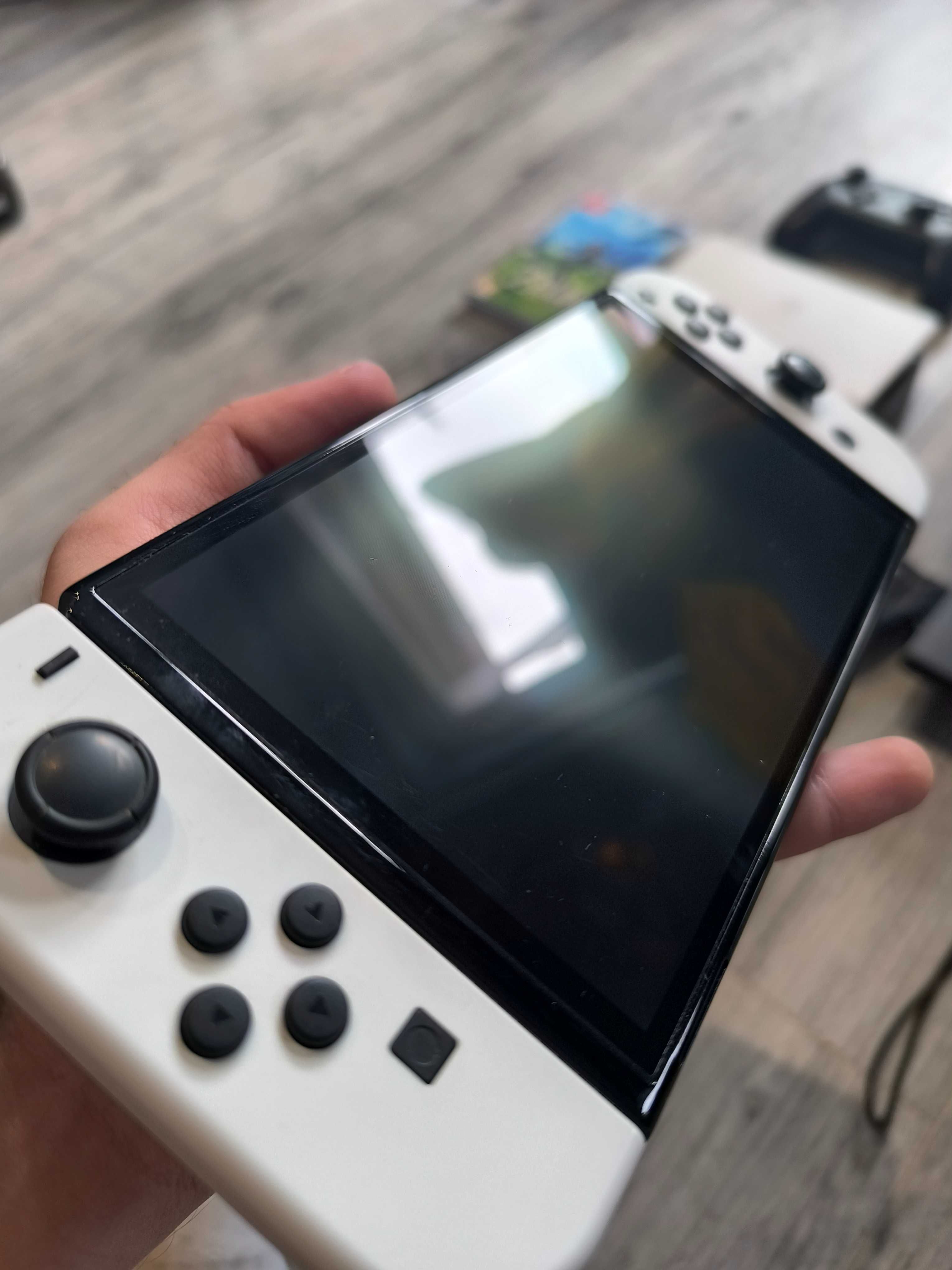 Nintendo Switch OLED + Gra i Controller