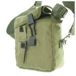 Фляга армійська похідна з чохлом і ременем Mil-Tec US Army 1.9л Olive