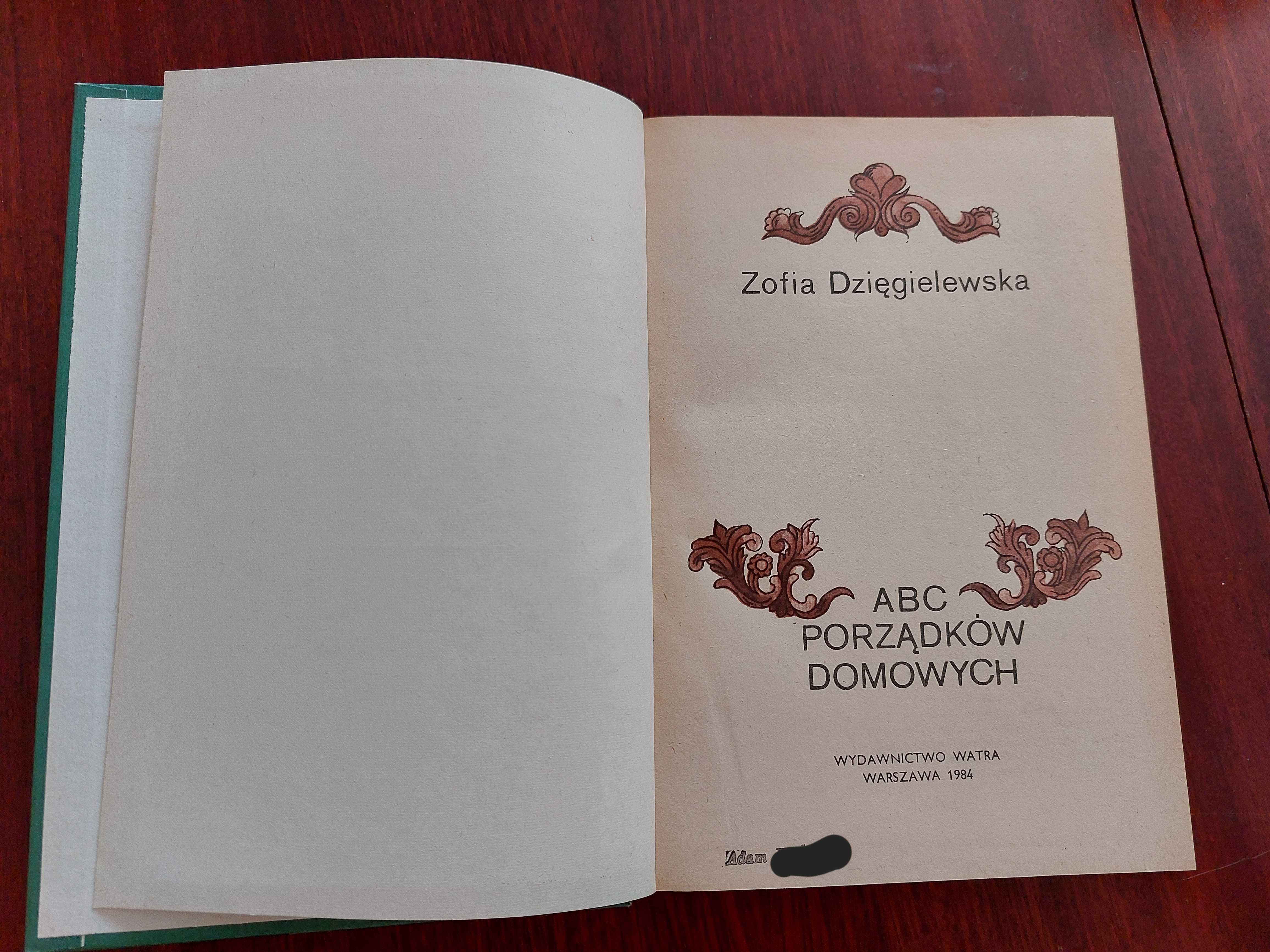 Zofia Dzięgielewska ABC porządków domowych