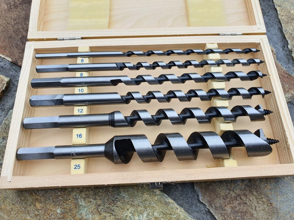 Wiertła do drewna Nowe 6, 8, 10, 12,16, 25 mocne 230mm makita bosch