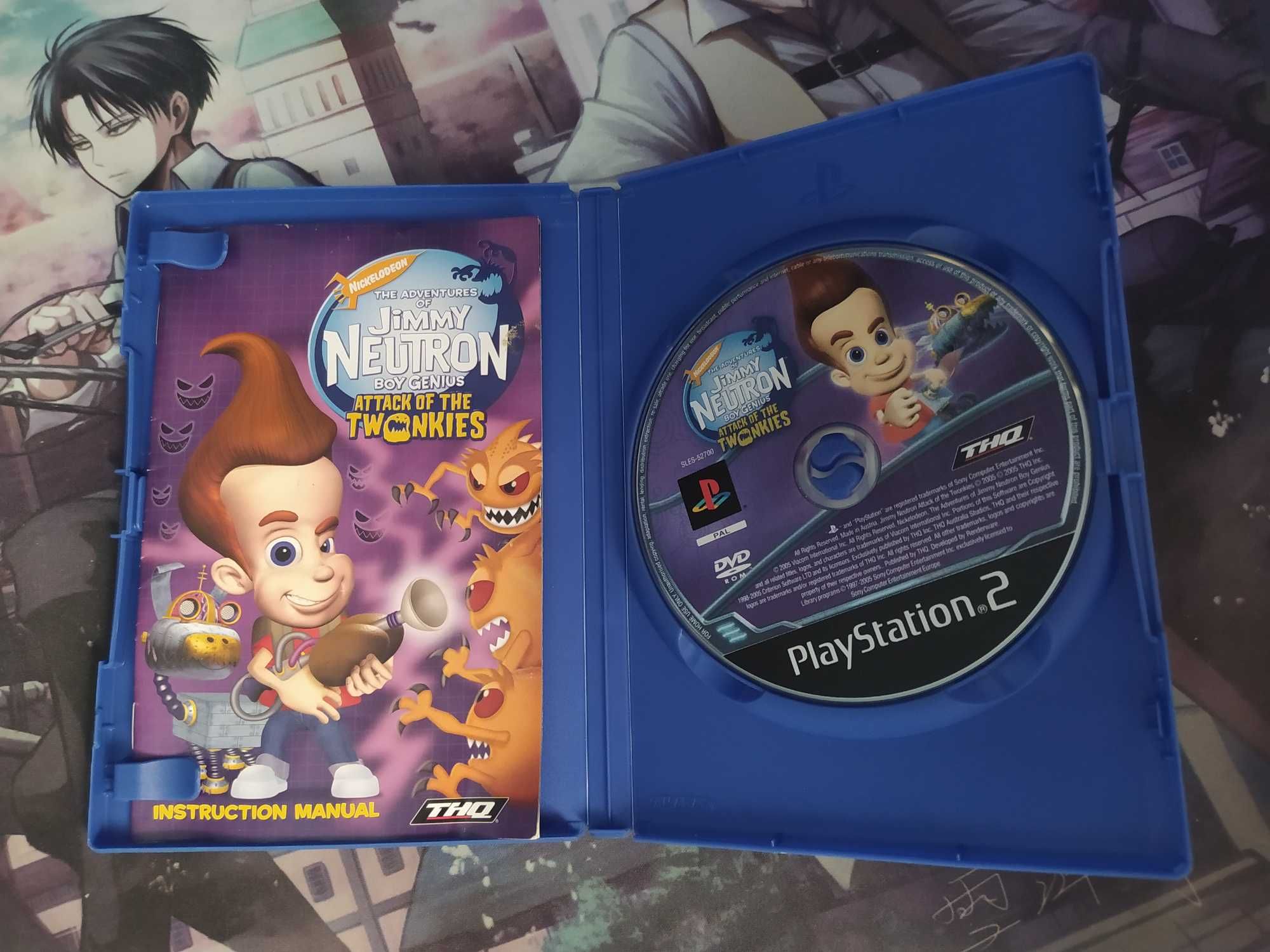 PS2 Jimmy Neutron Attack of The Twonkies