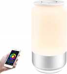 Inteligentna Lampa Nocna Stołowa LED RGB Ściemnialna WiFi Aplikacja