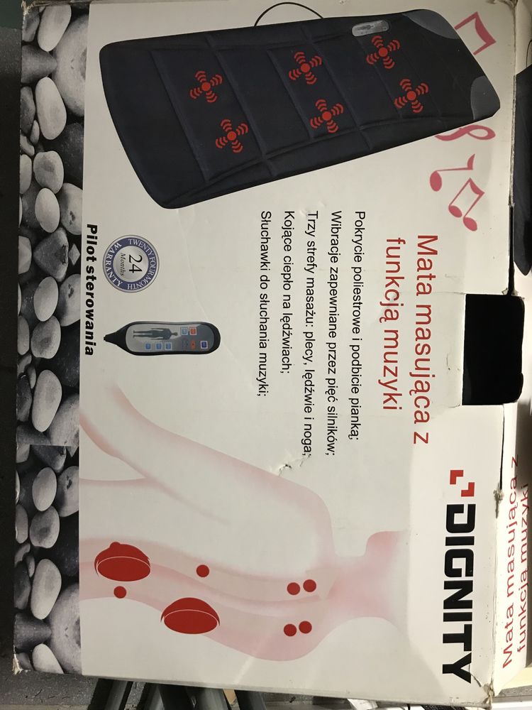 NOWA medyczna mata masująca z funkcją muzyki