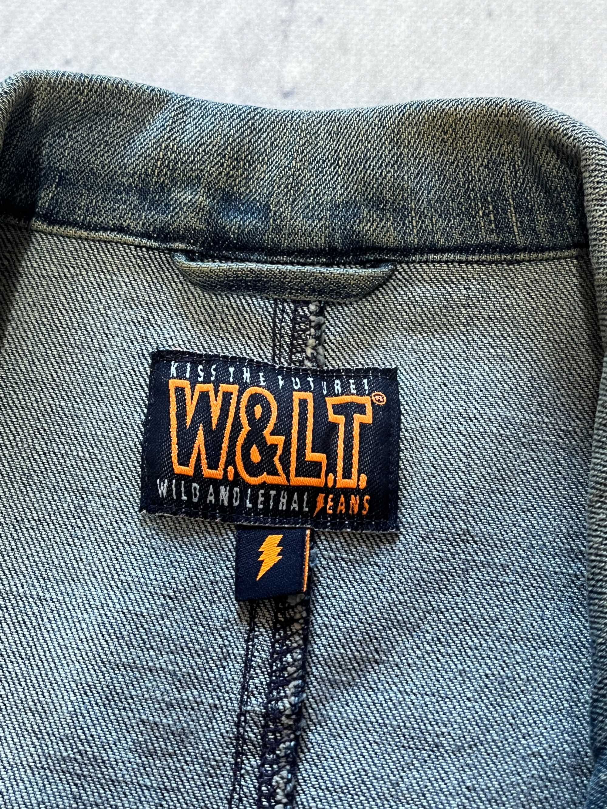 Damski żakiet W< / Walter Van Beirendonck denim jacket