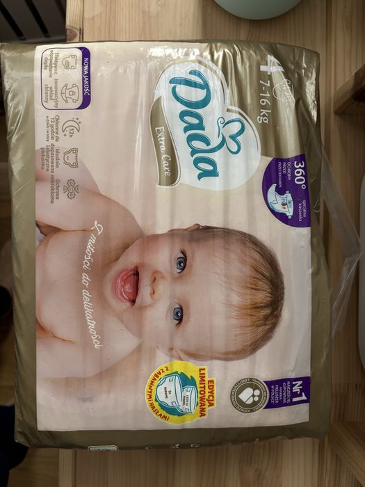 Pampersy dada 4 nowe