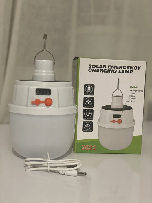 Лампа акумуляторна з гачком