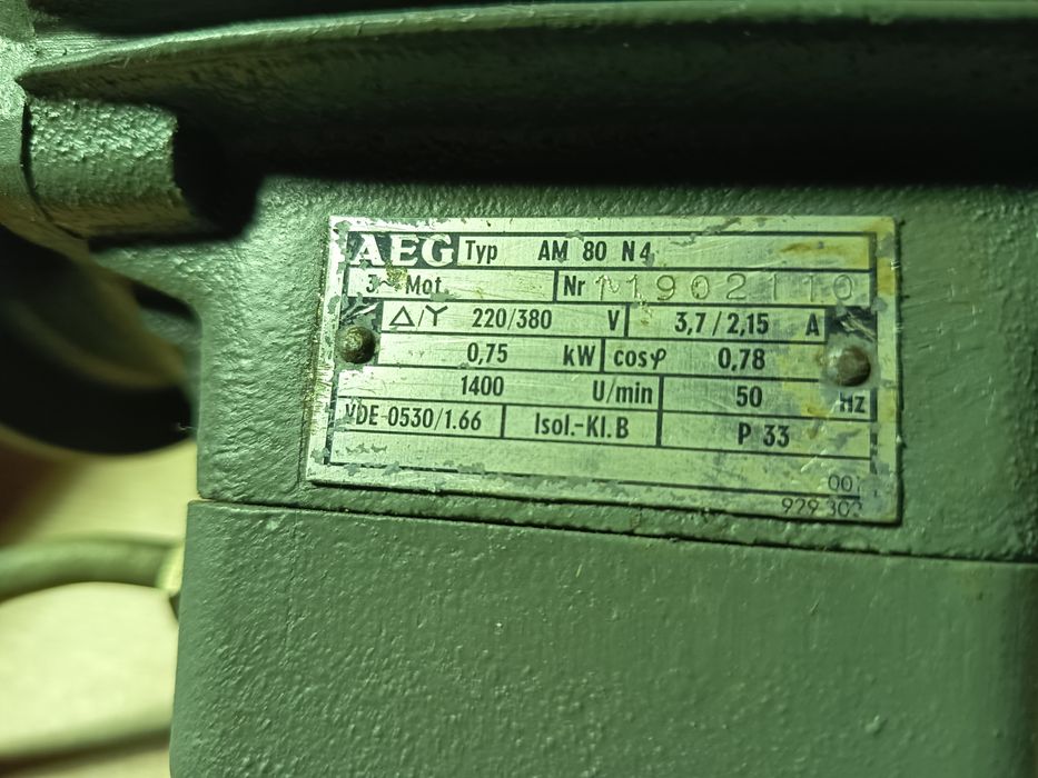 Motores elétricos AEG