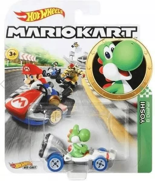 Samochód Mattel GLP38 Hot Wheels Yoshi. Hot Wheels