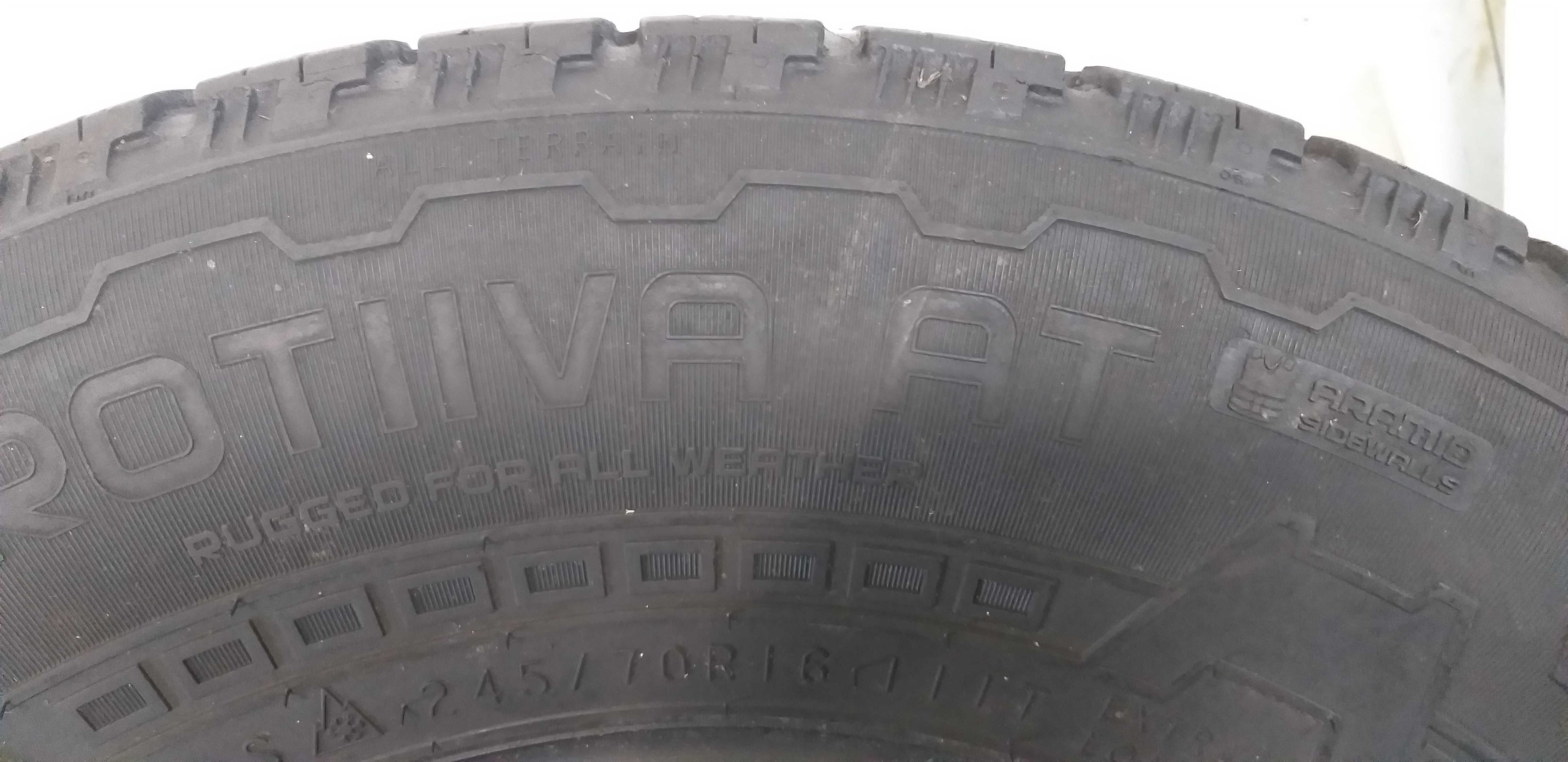 Szt2407M Sztuka 245/70R16 Nokian Rotiiva AT 2019rok