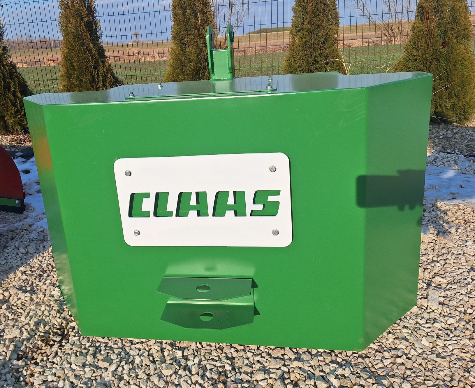 Obciążnik, balast do ciągnika TUZ przód Tył, Wzmacniany, Logo ciągnika