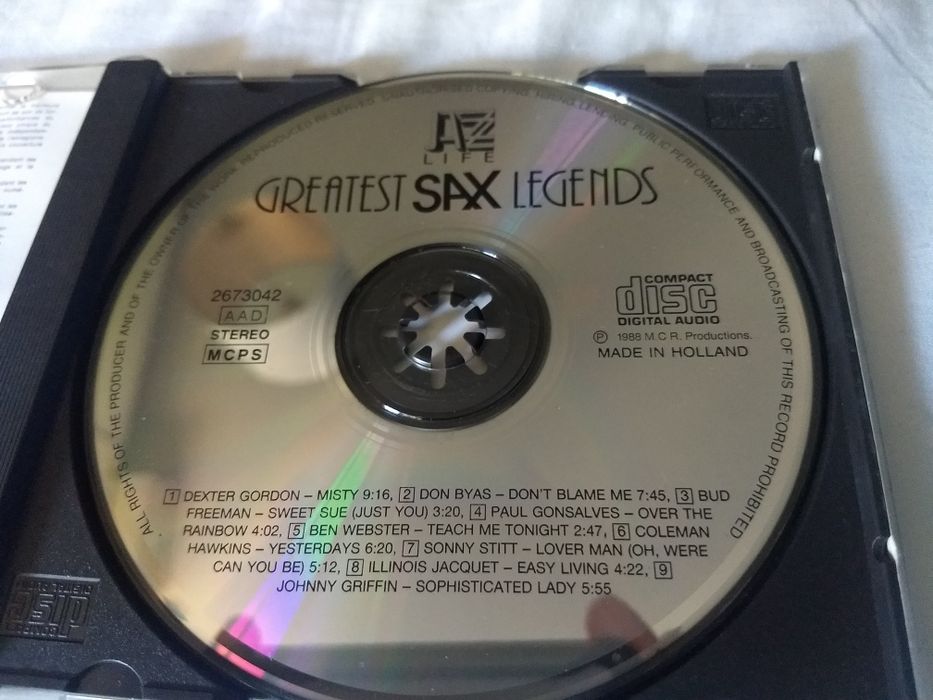 CD Greatest Sax Legends