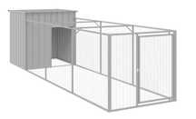 Canil para exterior com casota 110cm*405cm*110cm