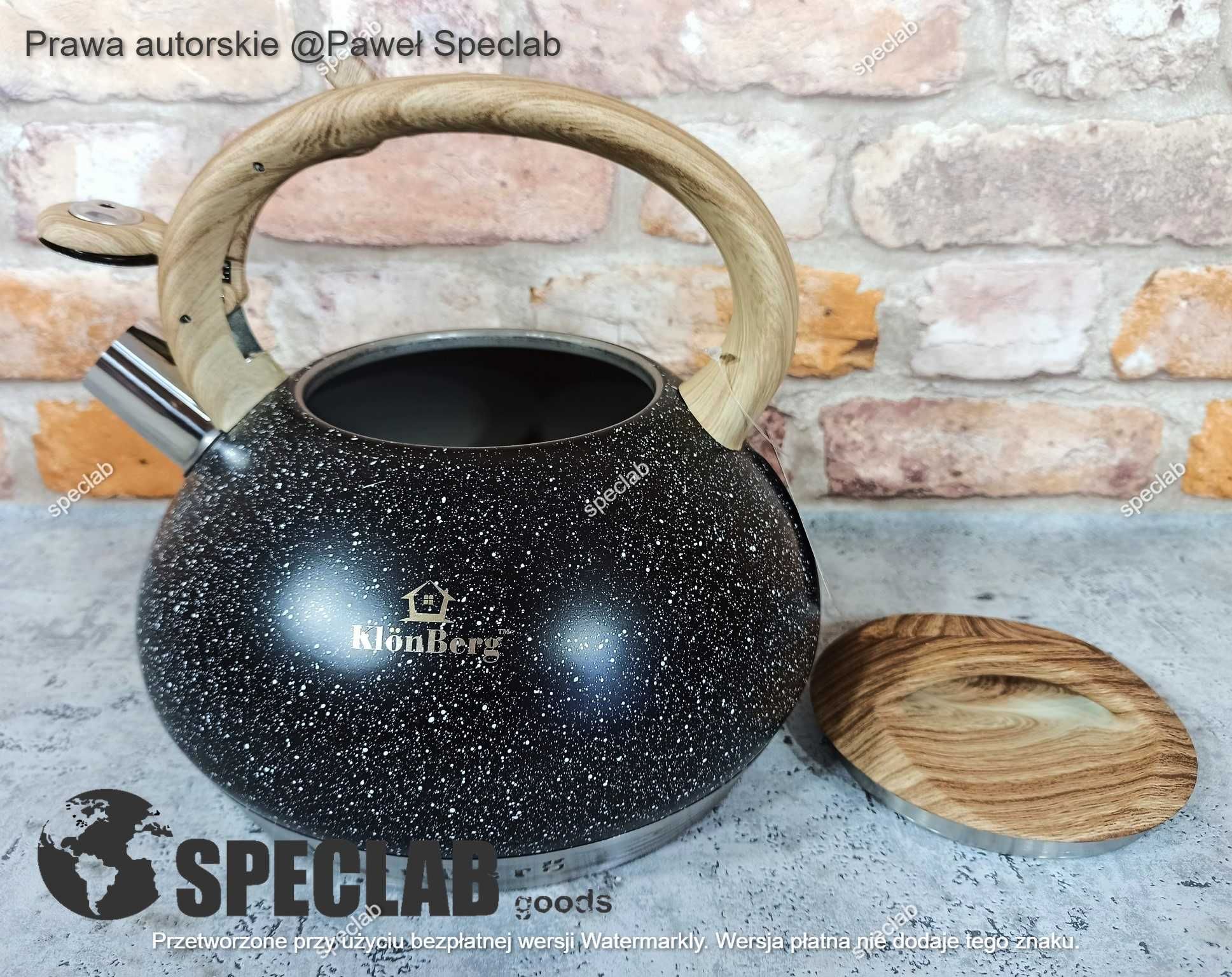 Czajnik 3.0L KlönBerg KB-6607, gaz, indukcja, zmywarka