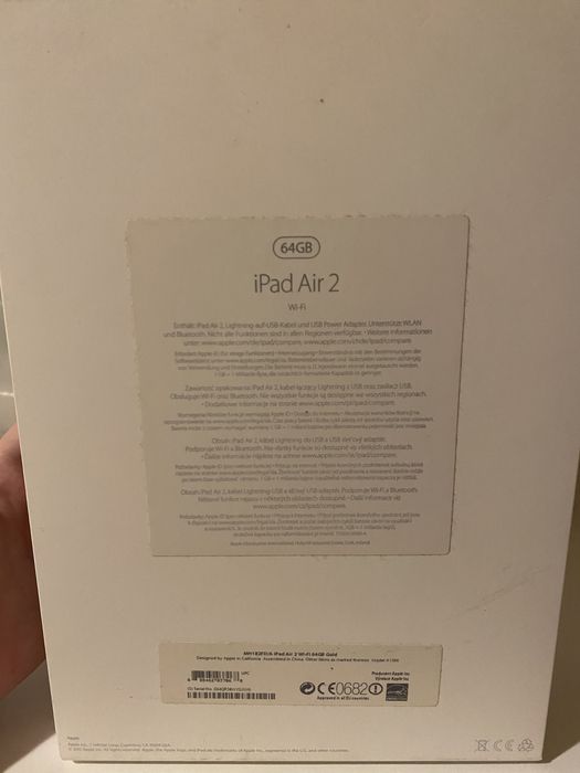 Ipad air 2 gen 64 gb stan idelany