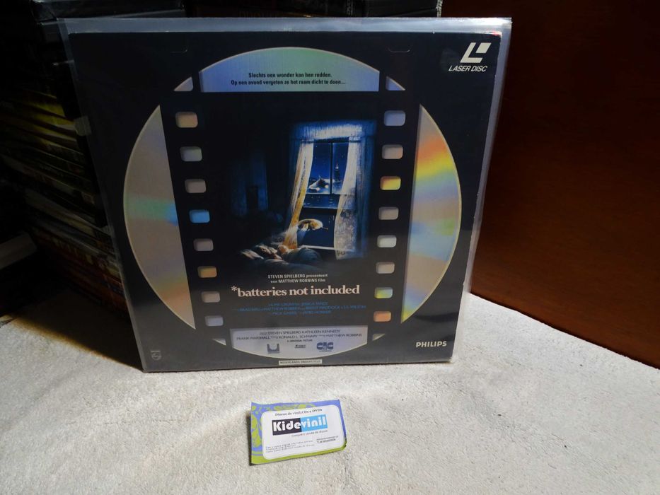 LaserDisc-Conjunto de 8 filmes em bom estado