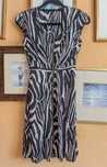 Piękna sukienka zebra H&M