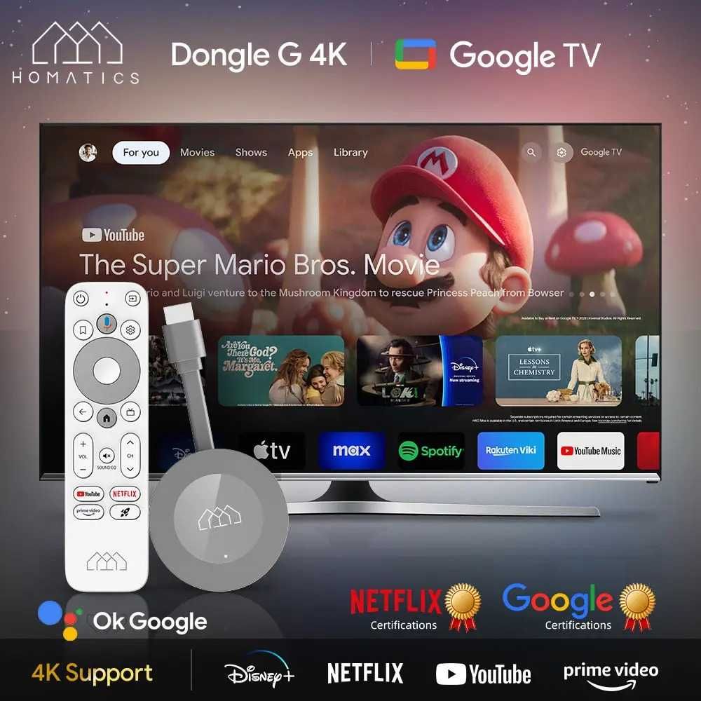 Смарт приставка Homatics Dongle G 4K 2/32 ГБ
