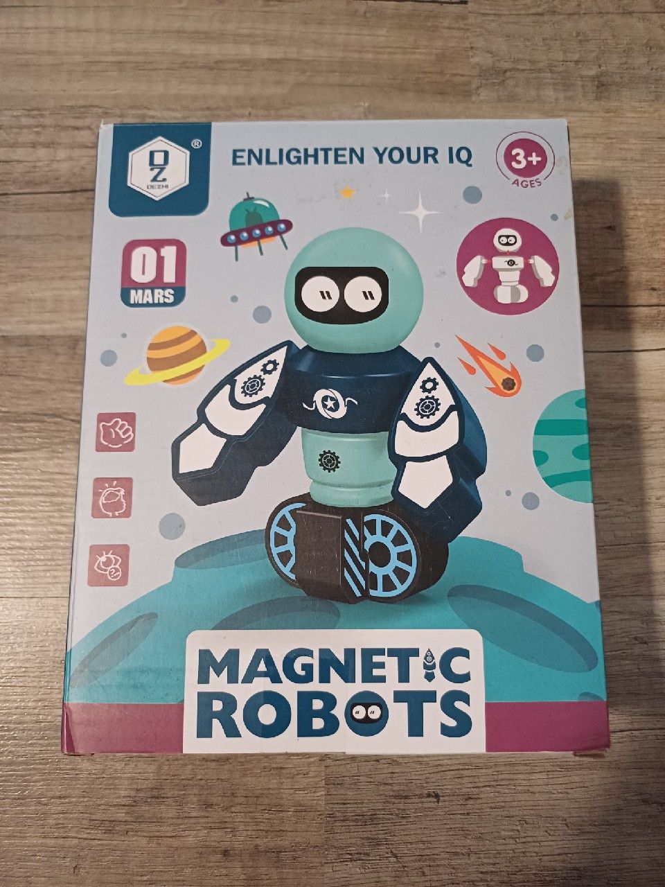 Robot na magnesy magnetyczny