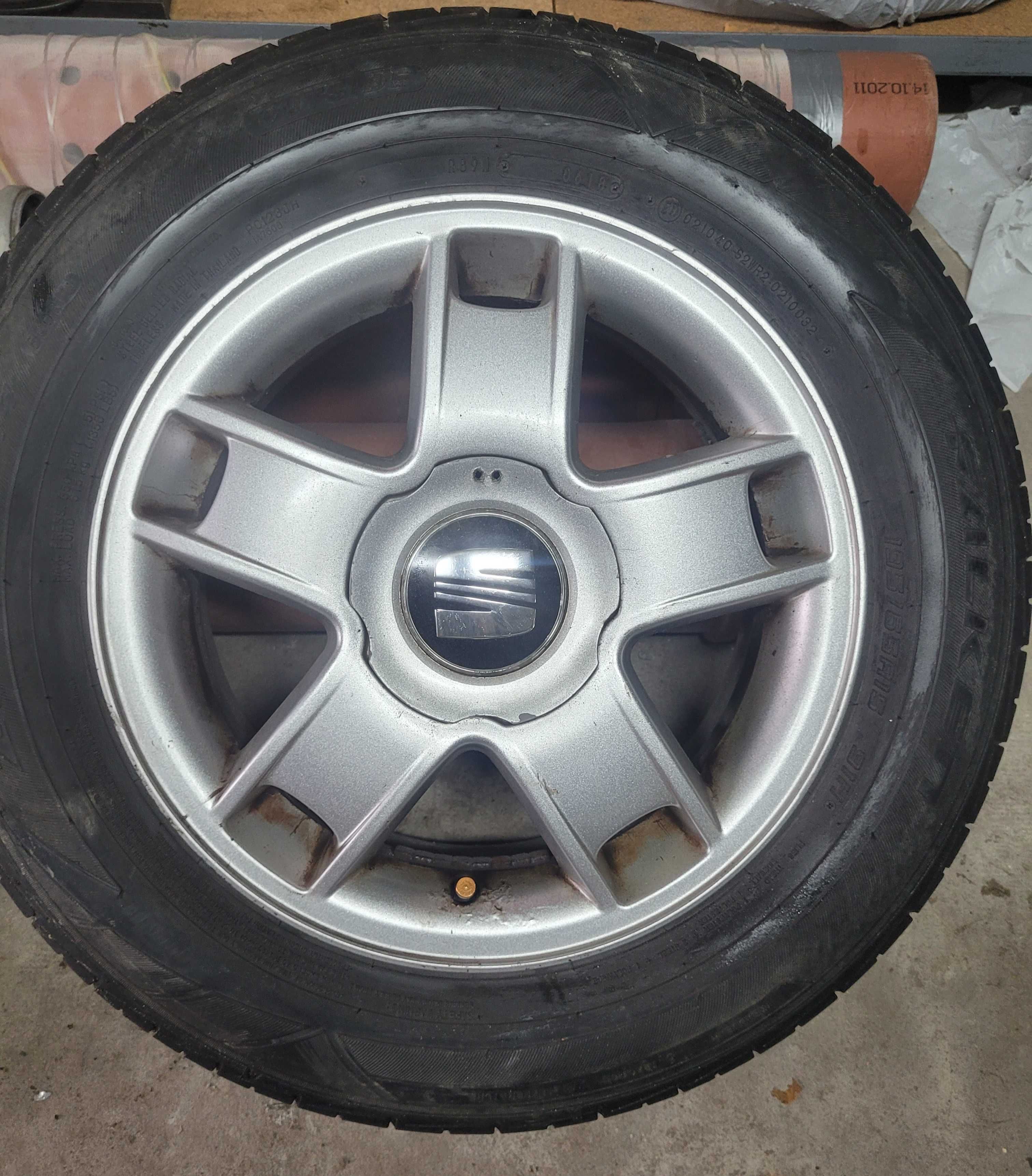 Alufelgi koła felgi 195/65R15 5x100 seat leon, ibiza