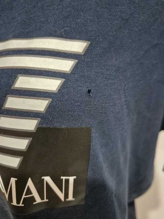 Koszulka męska Emporio Armani oryginał granatowa