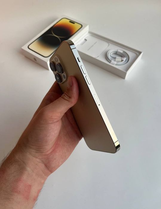 Iphone 14 pro max 128 gold
