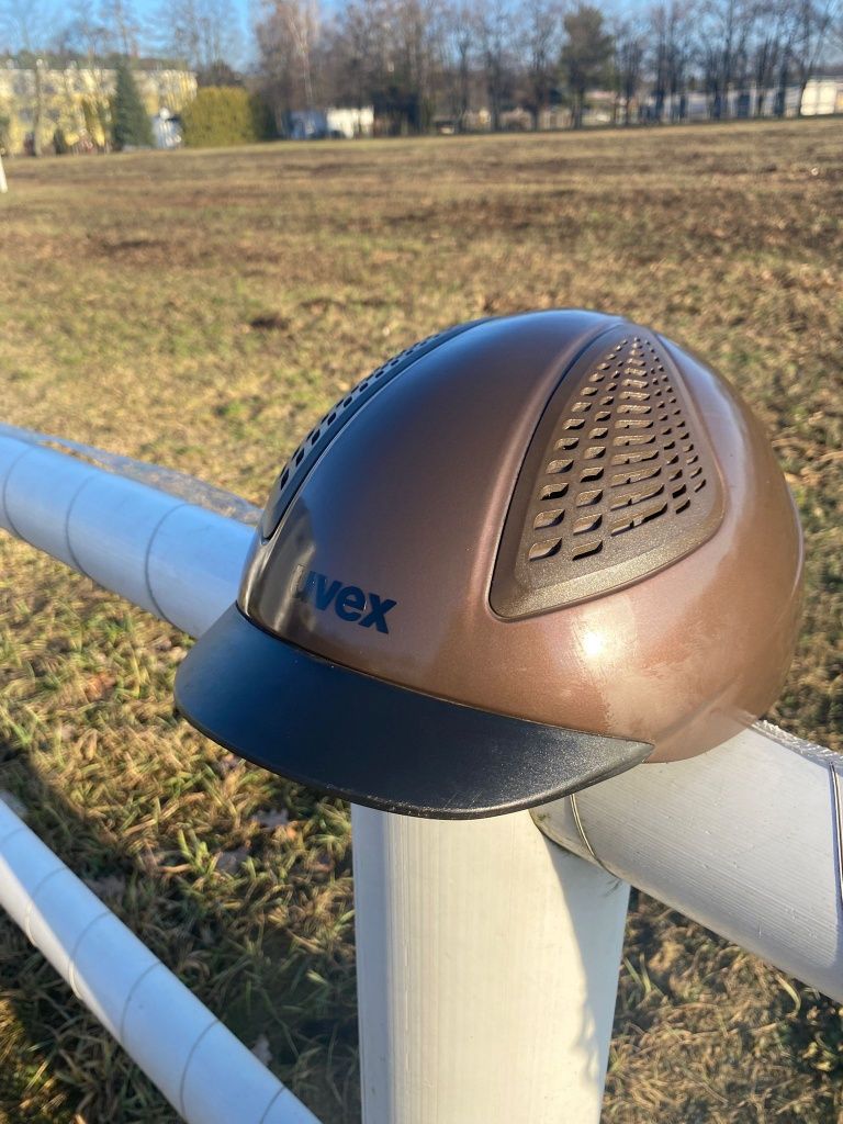 Kask jeździecki UVEX 57-59cm