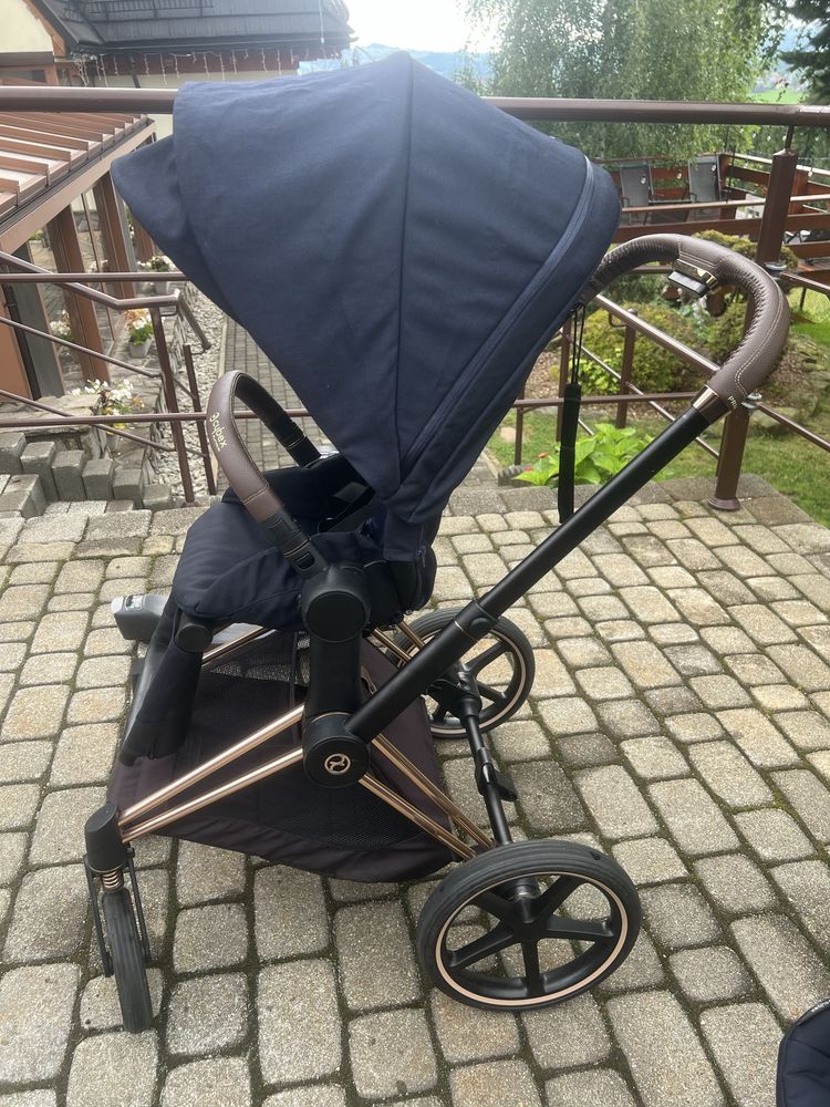 Wózek Cybex Priam 4w1 plus fotelik Cybex Sirona Z i-size