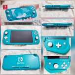 Nintendo switch lite + acessórios