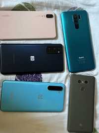 Samsung s20 fe OnePlus Huawei p20