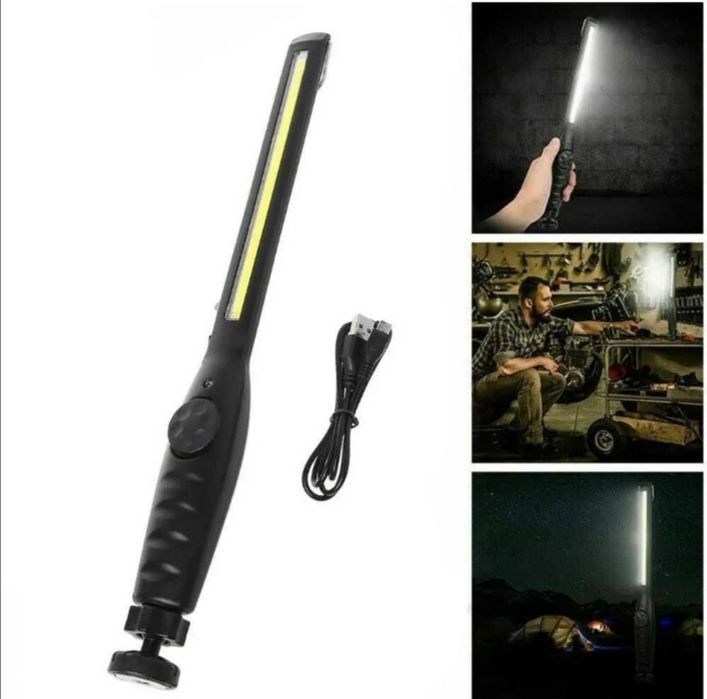 Фонарь лампа аккумуляторная с регулировкой яркости светильник led