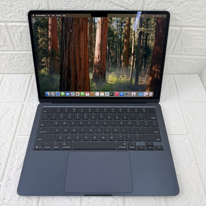 №2619	MW123	MacBook Air 13 	Midnight	M4	16/256