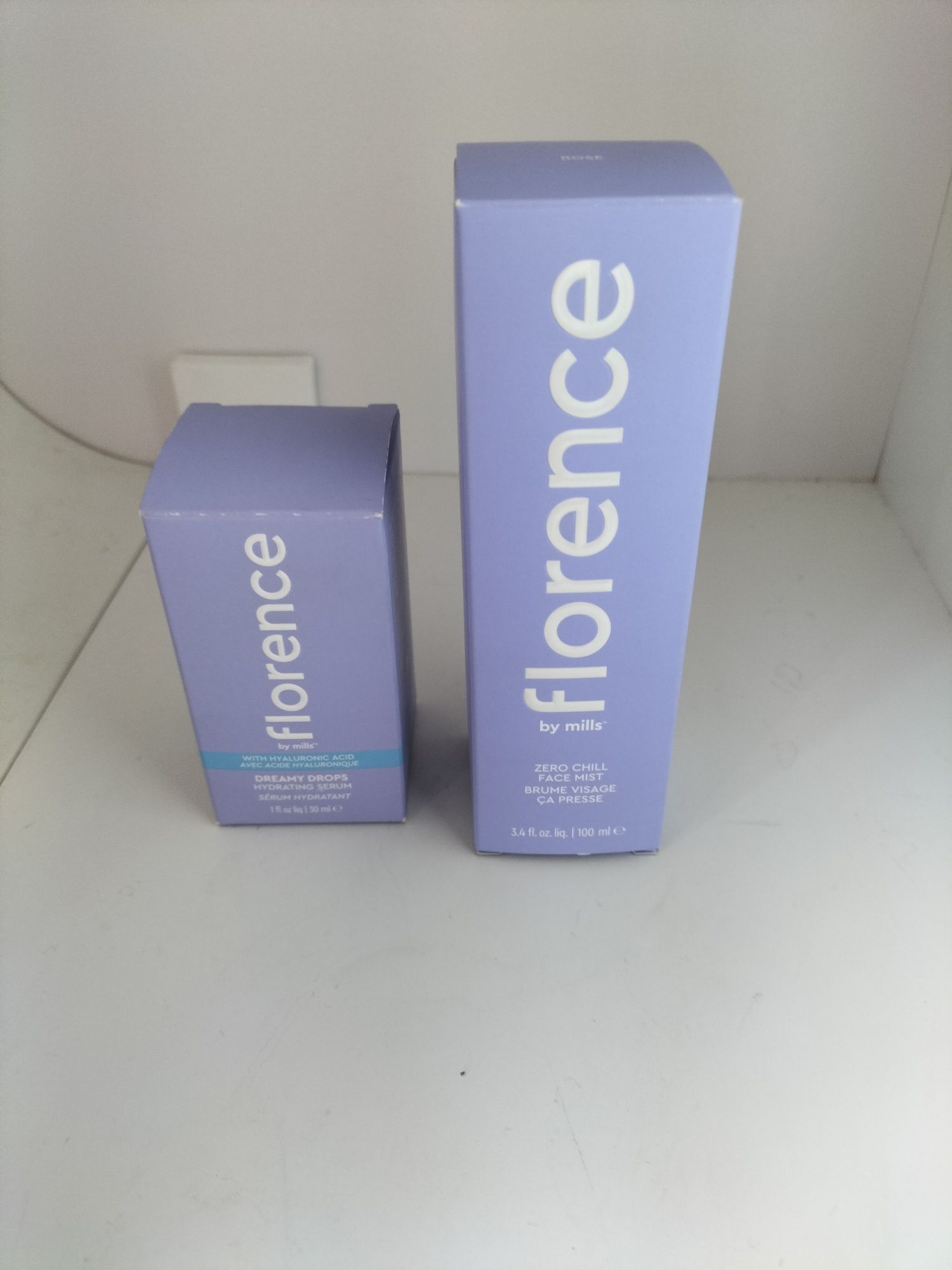 Pudełka+pojemniki Florence by mills, serum i mgiełka