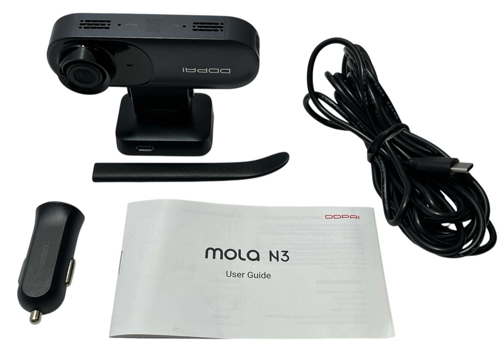 Wideorejestrator DDPAI Mola N3 – Ultra HD 1600p + GPS
