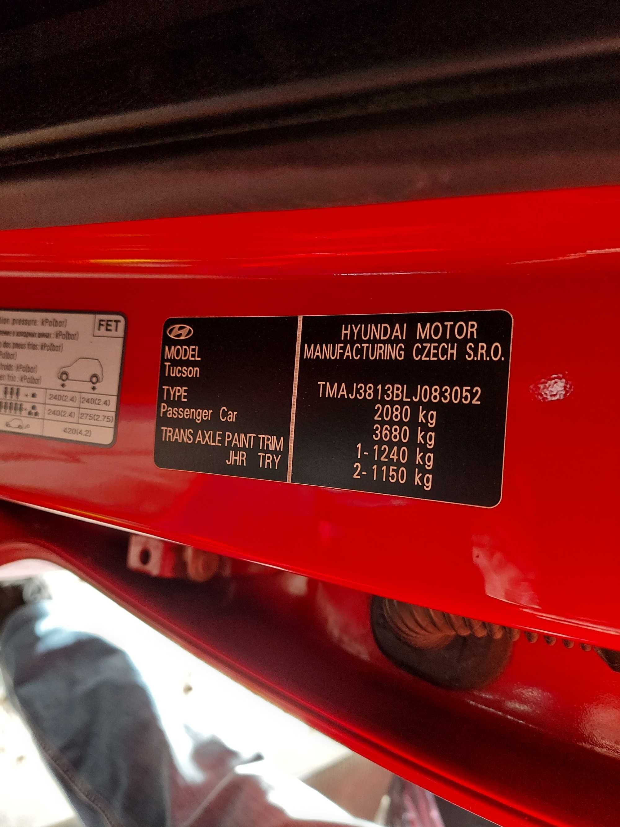 Hyundai Tucson FL 2.0 (2020)