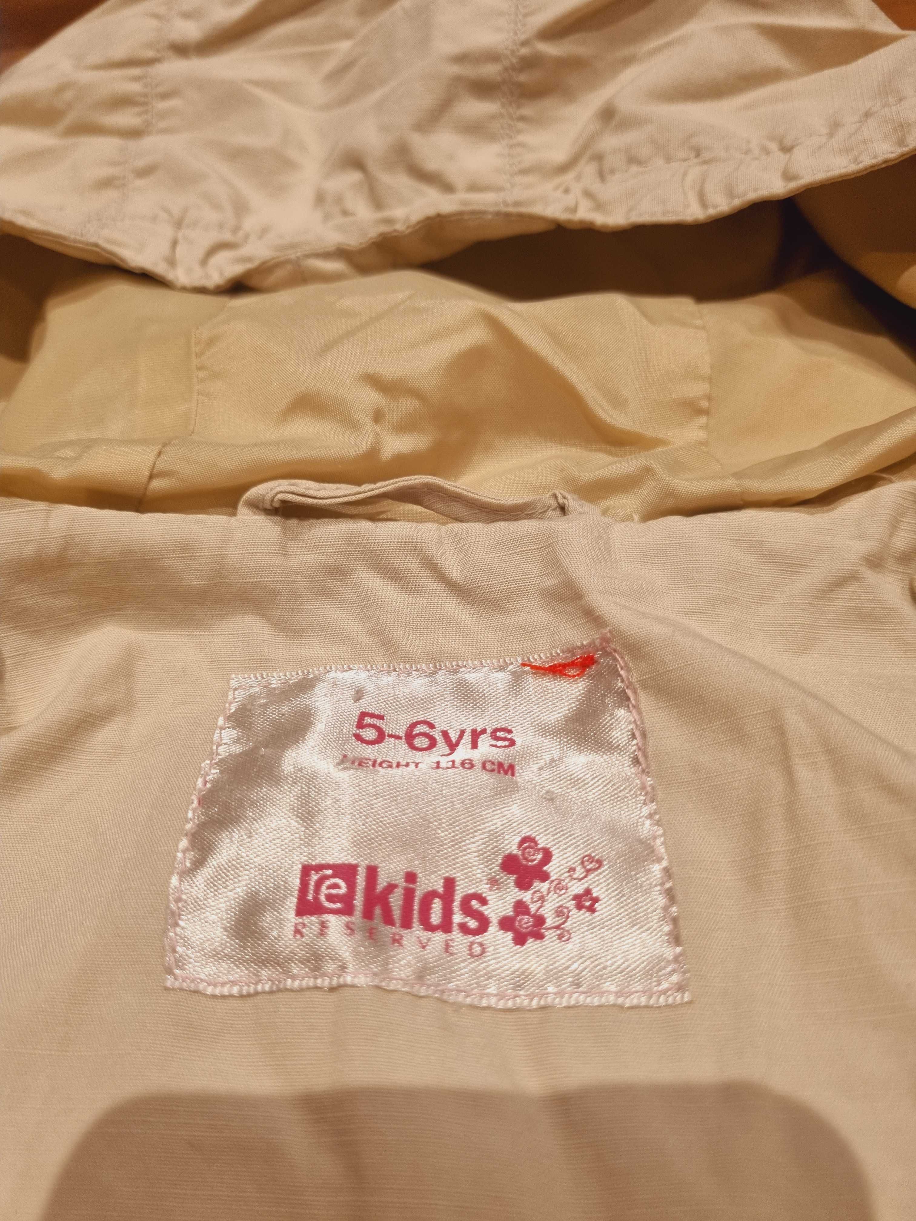Kurtka R 116 RESERVED parka przejściowa płaszczyk kaptur
