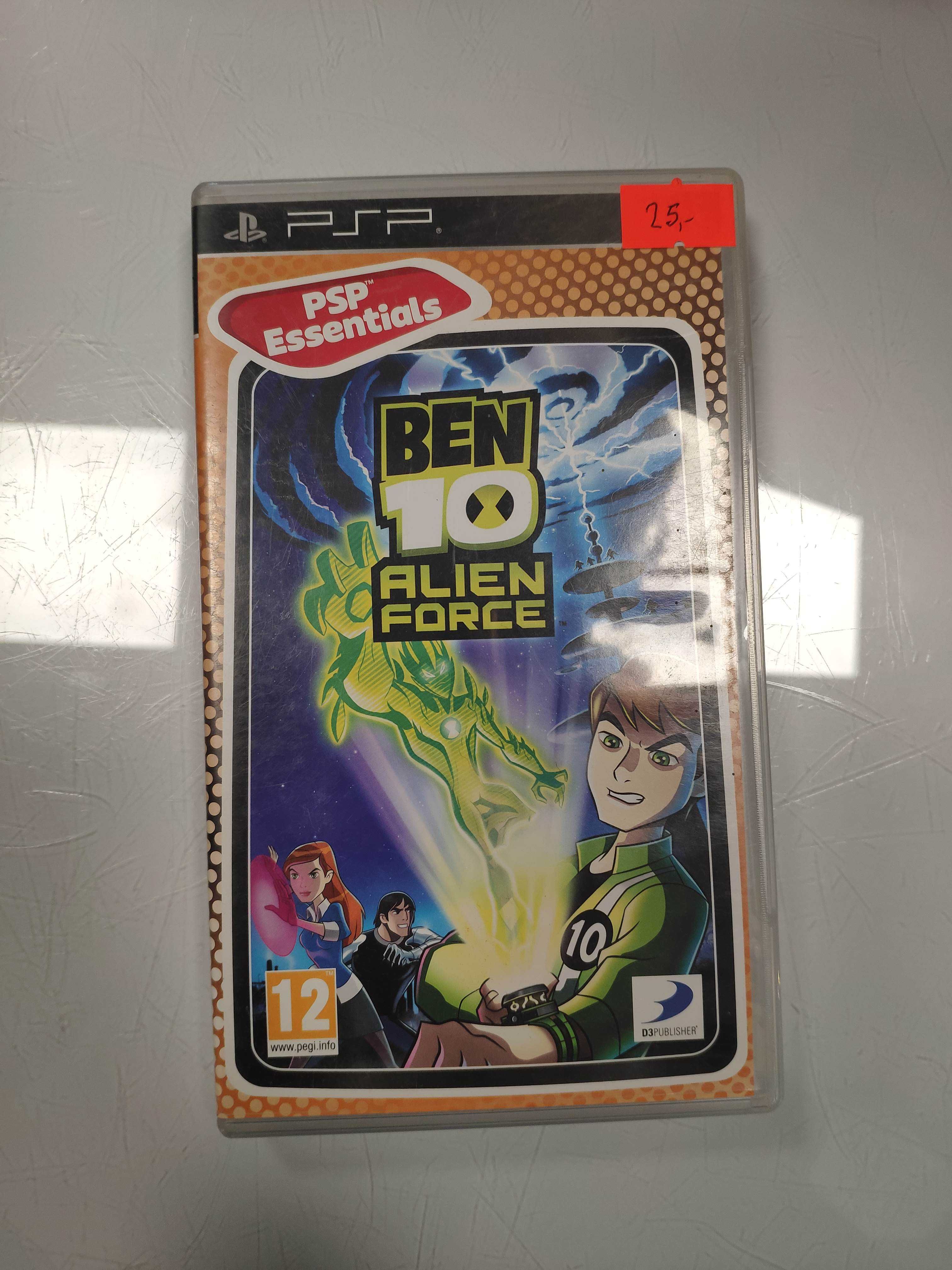 Gra PlayStation Portable PSP Ben 10 Alien Force Gwarancja 1 Rok