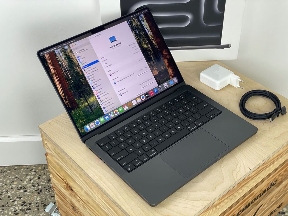 2024 MacBook Pro A3112 14" M4 16GB 512GB NOWY!!! + GW