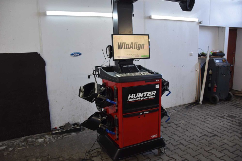 Urządzenie do pomiaru geometrii HUNTER WIN WA360/370 + HE421 Elite