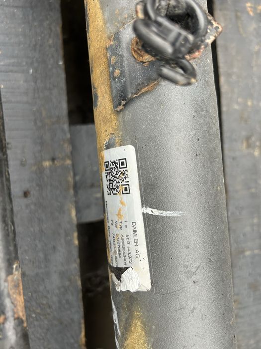 Most tykny do Sprintera 906 przelozenie 51/13 z 2017 r lift stan idael